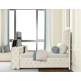 thumbnail image 4 of Encore 4PC Queen Bedroom Set including Manufactured Wood & Fireplace in Beige, 4 of 16