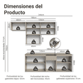 thumbnail image 3 of Cocina Integral Completa Modular Madesa Nice 240cm Crema 10, 3 of 6