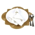 thumbnail image 2 of Aluminum Round Napkin Ring, Gold, 6-Piece Set, 2 of 3
