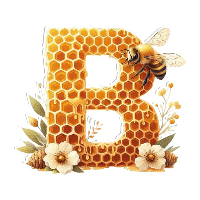 Christmas Decorations Acrylic 26 Letters Bee Pendant Home Acrylic Letter Honeycomb Bee Decorative Pendant