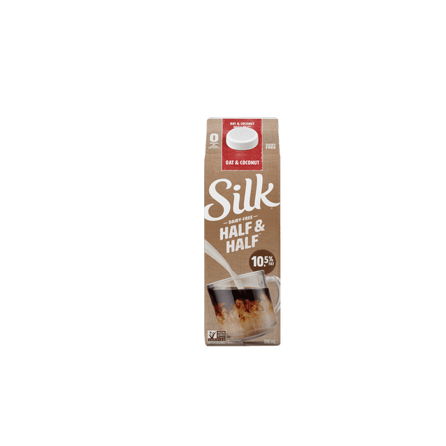 Silk Half & Half Coffee Creamer, Oat & Coconut, Dairy-Free