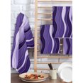 thumbnail image 2 of Purple Ombre Kitchen Dish Towels for Drying Dishes Set of 2, Abstract Art Moire Ocean Waves Waffle Weave Microfiber Hand Tea Bathroom Towels Quick Dry & Absorbent Towel 15.7x23.6, 2 of 7