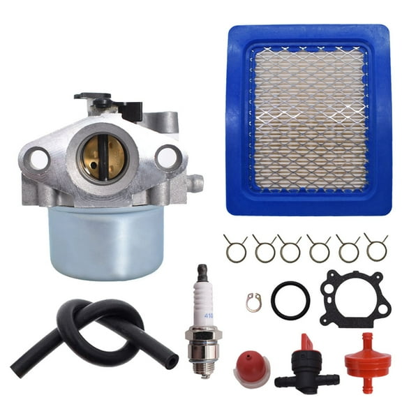 799866 190CC Carburetor Replacement for Briggs & Stratton 790845 799871 796707 794304 12H800 Engine for Toro 22 Recycler Craftsman Lawn Mower Tune Up Kit