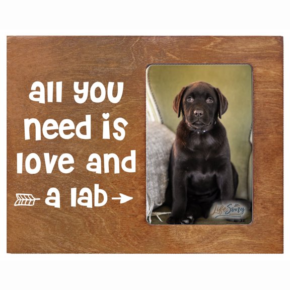 Printed Labrador Retriever Photo Frames - All You Need Arrow