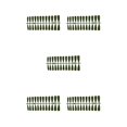thumbnail image 2 of Vogacara Tabletas para mejorar las uñas Diseño de puntos elegantes Textura esmerilada Durabilidad Uña falsa Puntas de manicura encantadoras JM-08Green Type2 NO2 Vogacara CBP456165, 2 of 4