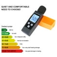 thumbnail image 3 of LCD Digital Sound Level Meter DB Meters 30-130dBA Noise Measuring Tool Decibel Monitoring Tester with Max/Min/Data Hold Mode, 3 of 7