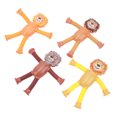 thumbnail image 1 of Juguete con ventosa telescópica para niños y adultos, juguete educativo con forma de Animal brillante para aliviar el estrés, tubos sensoriales, 4 Uds., 1 of 12