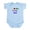 Sky Blue, variant on CafePress - I LOVE MY UNCLE JEFF Infant Bodysuit - Baby Light Bodysuit, Size Newborn - 24 Months
