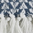 thumbnail image 3 of Arrowhead Woven Throw, 50x60" with 3" Fringe, French Blue, 1 Piece, 3 of 3