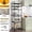 25, variant on Minimalist Multi-Tier Rolling Storage Cart, Adjustable Mobile Storage Shelving Unit with Lockable Wheels, Slim Space Saving Utility Organizer Rack for Kitchen Bathroom Bedroom Laundry Office Pantry