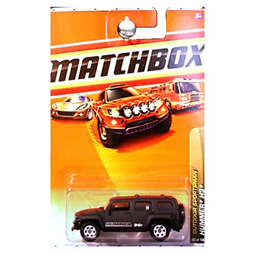 Matchbox 2011 Outdoor Sportsman 83 of 100 Hummer H3 Green/Silver