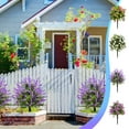 thumbnail image 1 of Sentmoon Outdoor Artificial Flowers Simulated Flower ing Courtyard Garden Decoration Spring and Summer Outdoor Home Decoration Artificial Green s Decoration Flower Pot Garden, 1 of 7