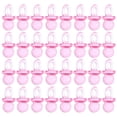 thumbnail image 1 of 50 chupetes de acrílico transparente para baby shower (rosa), 1 of 8