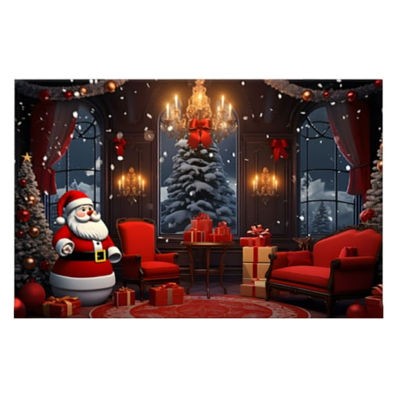 ​Holiday Area Rug, Festive Christmas Carpet for Living Room & Bedroom, Adds Warmth to Your Home Decor, Easy to Vacuum​​B