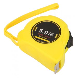 Mesure de bande, TU-5019A 5m Rubans de mesure en acier inoxydable Règles pour la construction