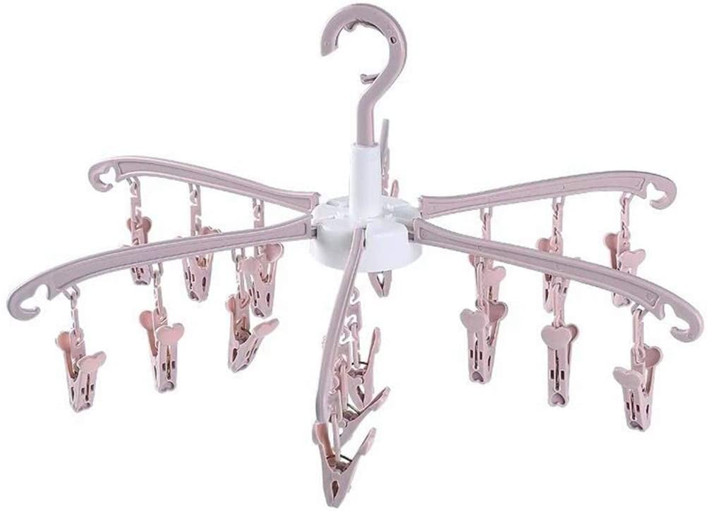 Foldable Dryer Clips Portable Foldable Clothes Dryer Clothes Rack