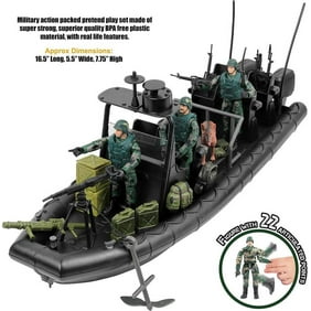 Click N Play Military Checkpoint 60 Piece Play Set With Accessories Walmart Com Walmart Com