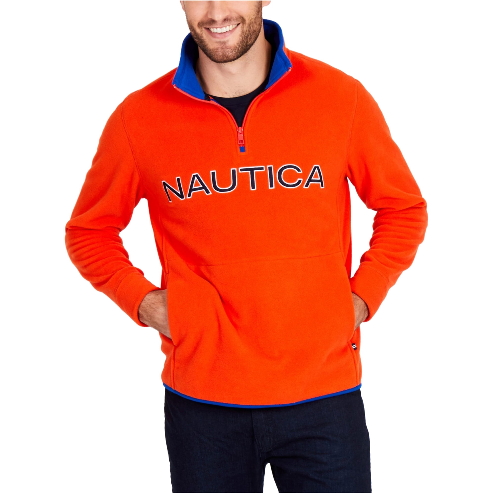 nautica zip up sweater