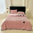 thumbnail image 6 of Xuniizn Soft Blankets, Throw Blanket for Couch, Flannel Sherpa Blanket Fleece Blanket for Adults, Cozy, Plush, Thicken, Reversible, Machine Washable, Pink, 6 of 7