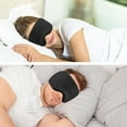 thumbnail image 6 of UHIAGREE Travel Pillows for Airplanes,Soft 360° Head Support for Plane Pillow with 3D Eye Mask,Black, 6 of 7