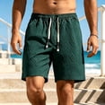 thumbnail image 2 of IhhxPro Big and Tall Men's Casual Shorts with Pockets Elastic Waist Board Men Quick Dry Swim Trunks Lightweight Loose Fit Summer Beach Activewear M-5XL, 2 of 6