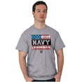 thumbnail image 5 of Honor Navy Courage American Flag Men's Graphic T Shirt Tees Brisco Brands S, 5 of 6