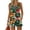 Green, variant on Hawaiian 2 Piece Short Sets for Women Tropical Summer Casual Sleeveless Shorts Outfit Airport Travel Vacation Outfits