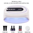 thumbnail image 3 of Lámpara de uas de 108 W, lámpara de uas LED, centros comerciales de compras para el hogar para salón de uas,Máquina de curado de gel de uas Lámpara de curado de gel de uas Secador de esmalte de uas Lu Higoodz Salud y Belleza, 3 of 7