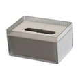 thumbnail image 3 of Estuche para pañuelos, funda creativa para pañuelos faciales, funda para pañuelos faciales Gris marrón, 3 of 9