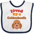 thumbnail image 3 of Inktastic Goldendoodle Dog Quote Boys or Girls Baby Bib, 3 of 4