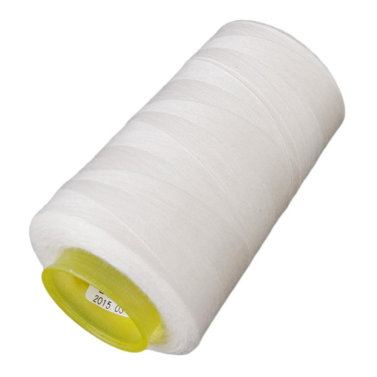 White 40S/2 10000yds Spool Polyester Sewing Machine Thread
