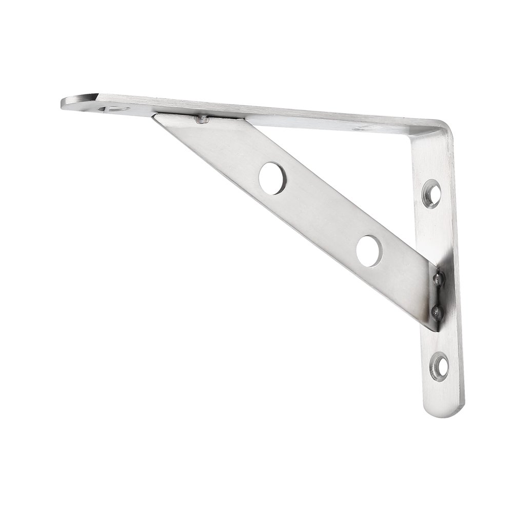 Shelf Bracket, 6"L x 4"H x 0.1"T HeavyDuty Welding Solid L Brackets