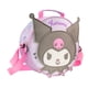 thumbnail image 1 of Lonchera Escolar Forma Circular, Diseño Kuromi, Sanrio, Lonchera Reutilizable con Aislamiento Térmico con Correa Expandible, Color Lila, 1 of 4