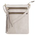 thumbnail image 1 of DELUXITY Bolso bandolera Bolso de hombro Bolso con cremallera y múltiples bolsillos, 1 of 5