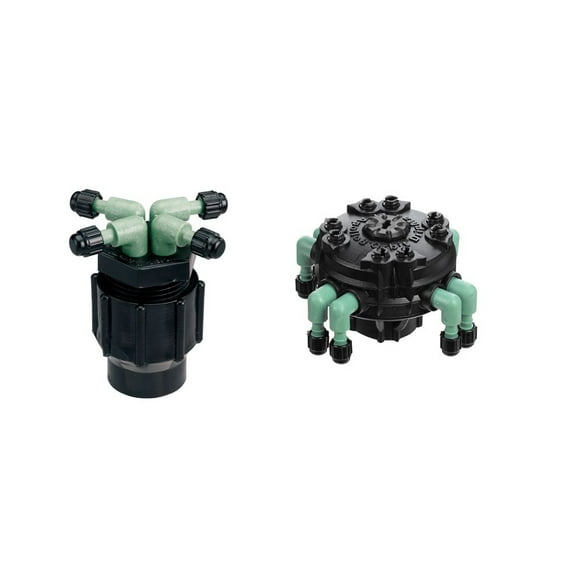 Orbit 4-Port and 8-Port Drip Manifold Bundle Pack