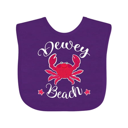 

Inktastic Dewey Beach Delaware Gift Baby Boy or Baby Girl Bib