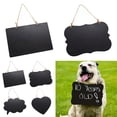thumbnail image 2 of Welcome Sign Double-sided Geometric Replacement Teahouse Classroom Office Wedding Chalk Chalks Replacement Chalkboard Blackboard Decoration Type 2, 2 of 9