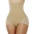 thumbnail image 3 of SHCKE Women's High-Waist Seamless Body Shaper Briefs Firm Control Tummy Shapewear Panties Girdle Underwear, 3 of 4