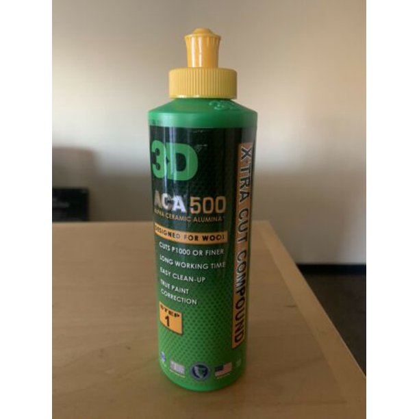 3d 500 Aca X Tra Cut Compound 32oz Reflections Car Care