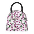 thumbnail image 1 of Disketp Orchids Flowers Bolsa Térmica para Almuerzo, Lonchera con Abertura Amplia y Gran Capacidad, Organizador Reutilizable para Mujeres, Hombres y Adultos, 1 of 6