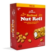 Pearson's King Original Salted Nut MDA05 Roll | Loaded With Crunchy Roasted Peanuts, Golden Caramel, and Chewy Nougat | Pack of 18-3.25 oz. King-Sized Candy Bars