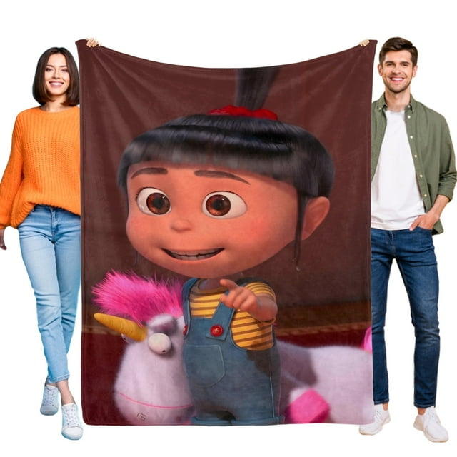 Agnes anti-pilling, suave, ligera, esponjosa y acogedora de lujo para hogar y cocina – Perfecta para niños y adultos,120X150cm
