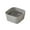 Gray, variant on Steadline Plastic Wash Basket Square Perforated Colander Wash Vegetables and Fruits Drain Cooked Pasta Kitchen Essentials Food Strainer Basket Strainer Kitchen