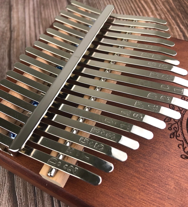 Podn 17 Key Kalimba Thumb Piano + Instructions