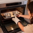 thumbnail image 5 of Anjikang 1.57 x 9.84 Non-Stick Metal 2 PCS Cake Pan, 5 of 8