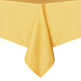 thumbnail image 1 of sancua Mantel rectangular – 60 x 84 pulgadas – Mantel de poliéster lavable resistente a las manchas y a las arrugas, mantel decorativo de tela para mesa de comedor, fiestas de buffet y camping, color, 1 of 1