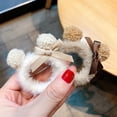 thumbnail image 2 of Bola de pelo de peluche Mickey toalla anillo cabeza cuerda lazo peluche anillo para el cabello banda de goma para el cabello accesorios para el cabello, 2 of 6