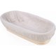 thumbnail image 1 of 30 X 14 X 7 Cm Corbeille Pain Ovale Avec Doublure En Laine, Corbeille Pain Ovale, Corbeille Levain, Pour Jusqu' 0,7 Kg De Pte, 1 of 5