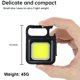 thumbnail image 4 of Mini linterna led portátil de bolsillo, llavero recargable para acampar al aire libre, pesca, Sacacorchos de luz pequeña, 4 of 4