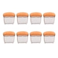 thumbnail image 3 of Furniture Leg Protector, Square Shape Chair Legs  Noise Reduction 8Pcs With Woven Felt Pad Bottom For Office For Household Small Size,Medium Size,Large Size, 3 of 8